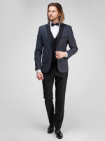 Классический костюм-тройка Slim fit 0261* S AGIRA COMBO