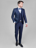 Смокинг Slim fit синий