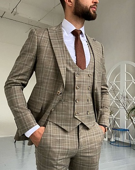 Мужской костюм SIMONI MARIOTTI 98664 в клетку