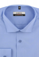 Сорочка мужская длинный рукав GREG 220/139/BL/Z
