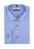 Сорочка мужская длинный рукав GREG 220/139/BL/Z