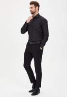 Сорочка мужская длинный рукав GREG 340/119/BLK_GB