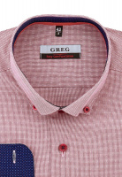 Сорочка мужская длинный рукав GREG 514/131/8191/Z/b/1p