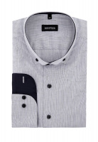 Сорочка мужская длинный рукав BERTHIER BGT015409/Fit-Rb(0-1)