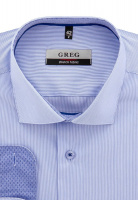 Сорочка мужская длинный рукав GREG 211/138/Z/1p STRETCH