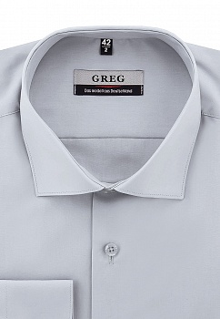 Сорочка мужская длинный рукав GREG 320/119/GR