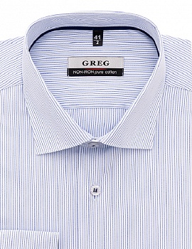 Сорочка мужская длинный рукав GREG 221/191/7566/Z/1p_GB