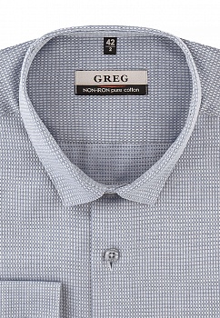 Сорочка мужская длинный рукав GREG 313/131/8676/Z