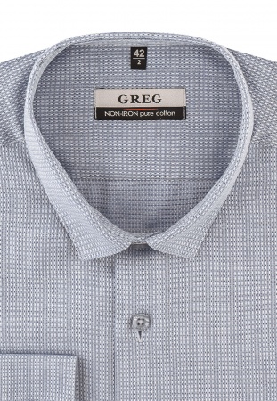 Сорочка мужская длинный рукав GREG 313/131/8676/Z