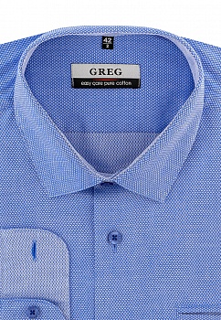 Сорочка мужская длинный рукав GREG 223/131/2957/Z/1