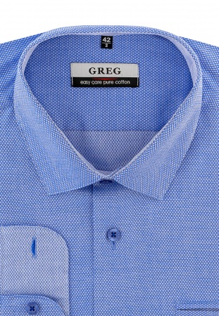 Сорочка мужская длинный рукав GREG 223/131/2957/Z/1