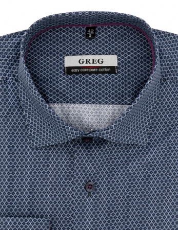 Сорочка мужская длинный рукав GREG 363/131/3403/Z/1p