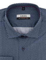 Сорочка мужская длинный рукав GREG 363/131/3403/Z/1p