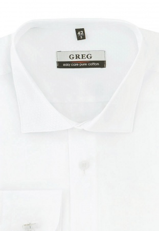 Сорочка мужская длинный рукав GREG 113/191/8037/Z_GB