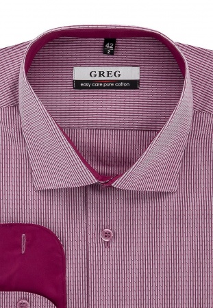 Сорочка мужская длинный рукав GREG 661/111/8221/1_GB
