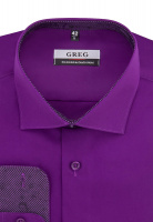 Сорочка мужская длинный рукав GREG 740/117/409/Z/1 STRETCH
