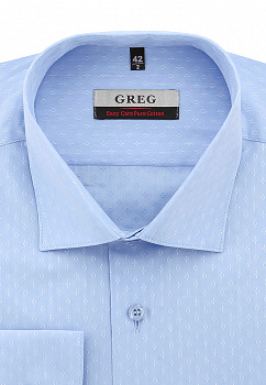 Сорочка мужская длинный рукав GREG 213/191/5154/Z_GB