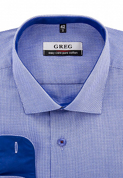 Сорочка мужская длинный рукав GREG 223/131/3048/Z/1