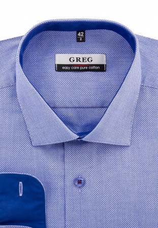 Сорочка мужская длинный рукав GREG 223/131/3048/Z/1
