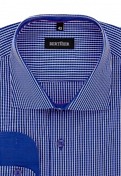 Сорочка мужская длинный рукав BERTHIER MARINA1889B2/Fit-M(0-1)