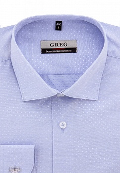 Сорочка мужская длинный рукав GREG 213/199/085/Z